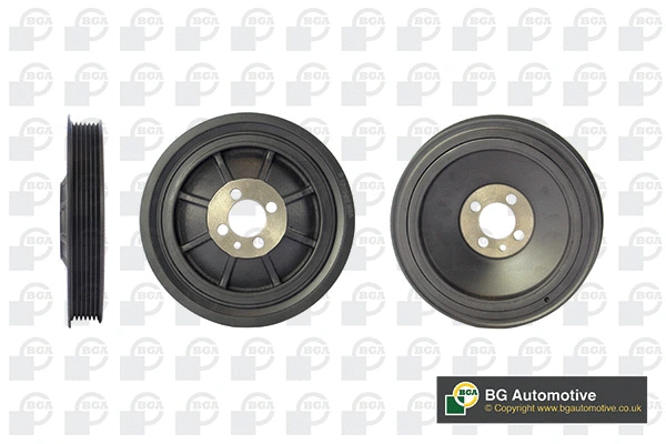 Belt Pulley, crankshaft (DP9510)