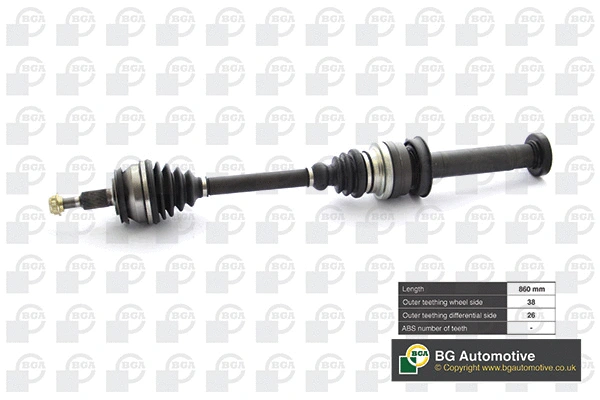 Drive Shaft (DS9642R)