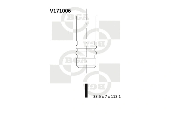 Intake Valve (V171006)