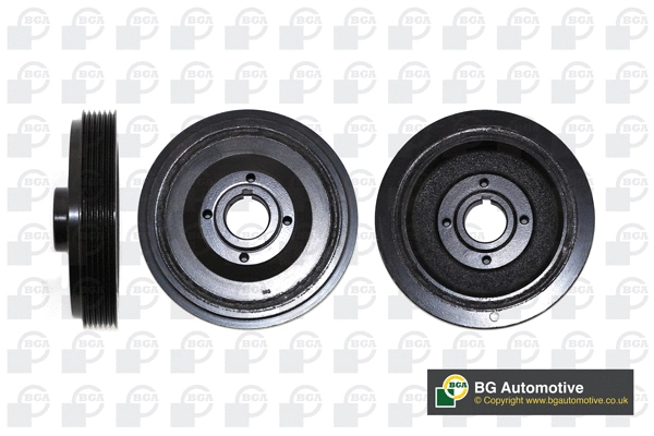 Belt Pulley, crankshaft (DP0708)