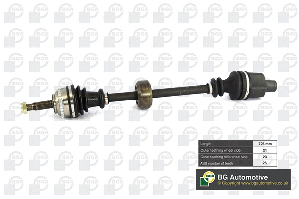 Drive Shaft (DS7301RA)