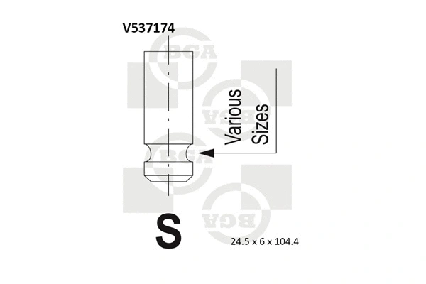 Exhaust Valve (V537174)