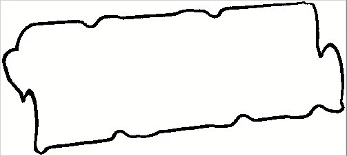 Gasket, cylinder head cover (RC7388)