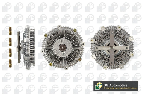 Clutch, radiator fan (VF6100)
