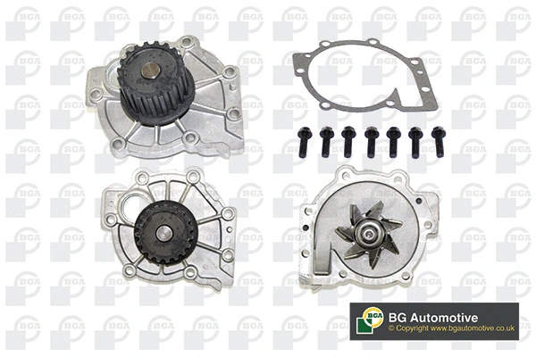 Water Pump, engine cooling (CP3366)