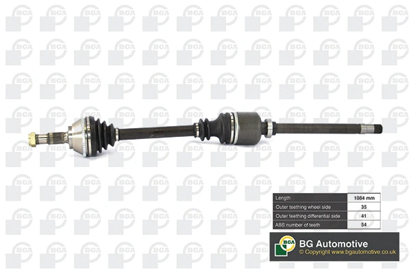 Drive Shaft (DS6709RA)