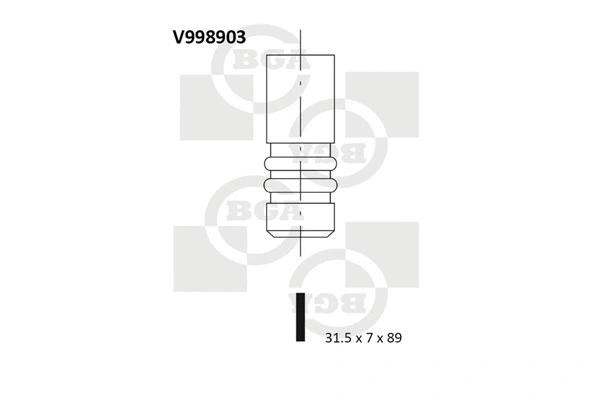 Exhaust Valve (V998903)