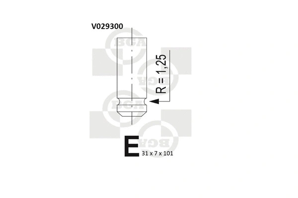 Exhaust Valve (V029300)