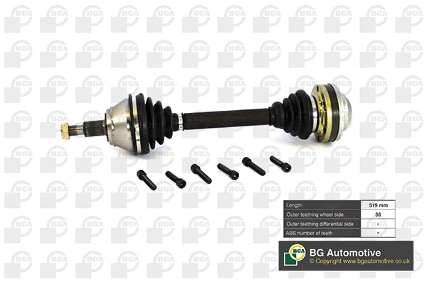 Drive Shaft (DS9625L)