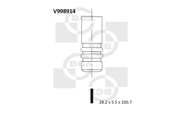 Intake Valve (V998914)