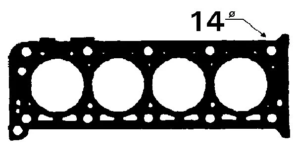 Gasket, cylinder head (CH5348)