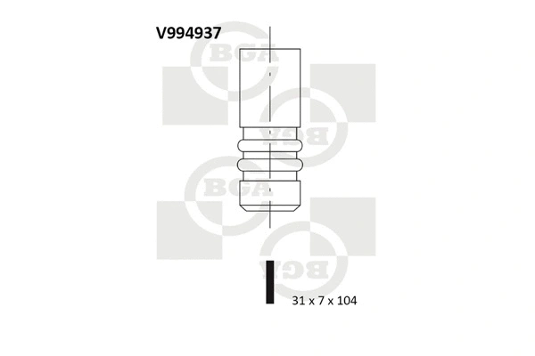 Intake Valve (V994937)