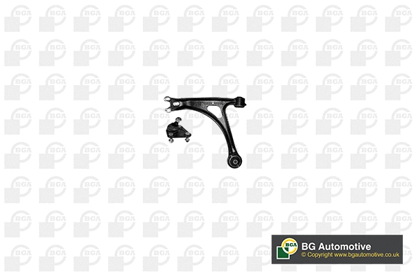 Control/Trailing Arm, wheel suspension (TRC0116)