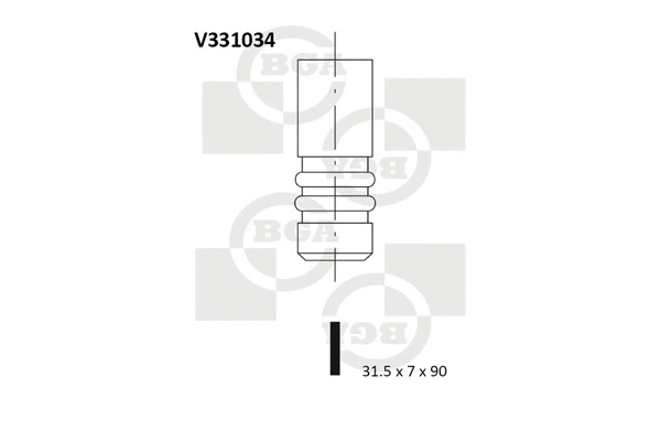 Exhaust Valve (V331034)