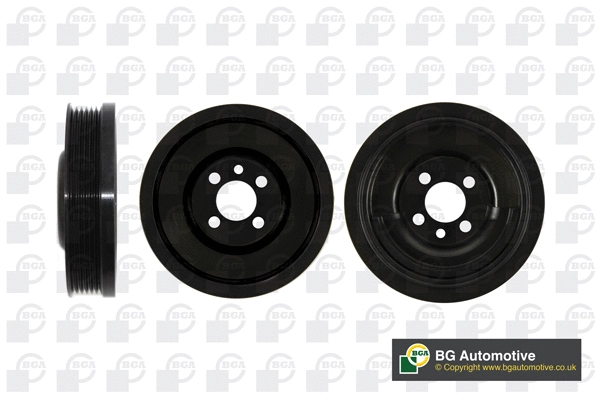 Belt Pulley, crankshaft (DP0680)