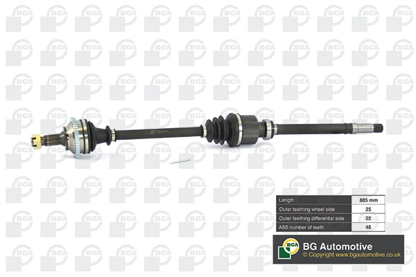 Drive Shaft (DS6722RA)