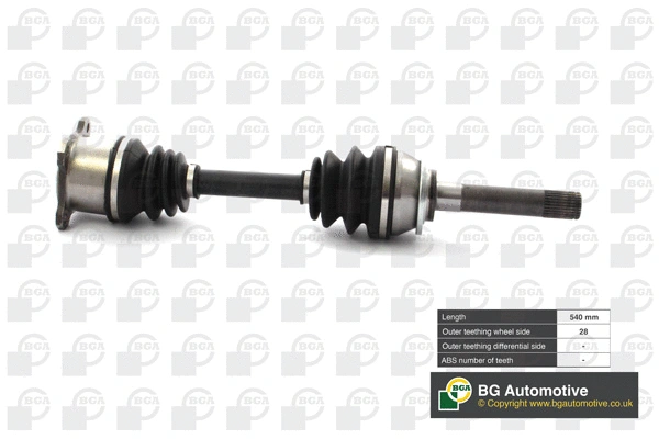Drive Shaft (DS6100R)