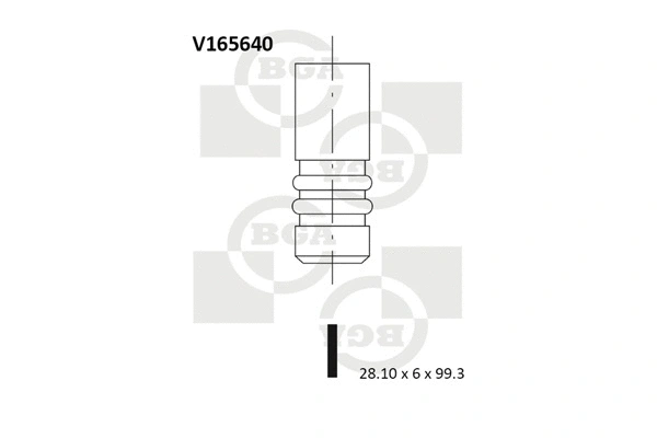 Intake Valve (V165640)