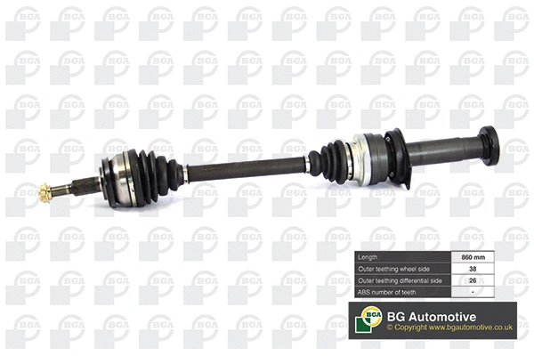 Drive Shaft (DS9639R)