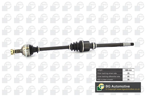 Drive Shaft (DS6720RA)