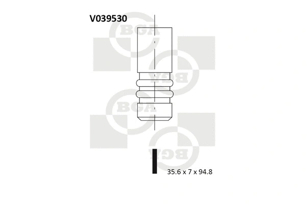 Intake Valve (V039530)