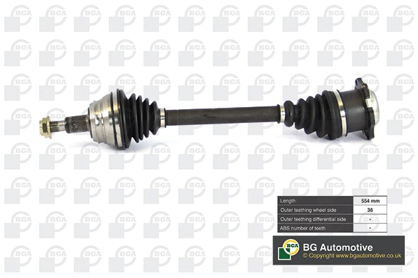 Drive Shaft (DS9619L)