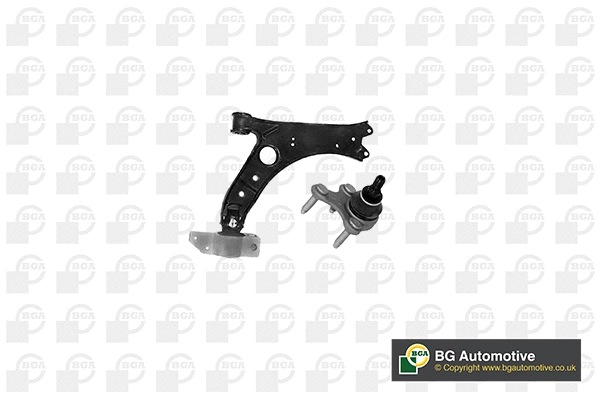 Control/Trailing Arm, wheel suspension (TRC9607)