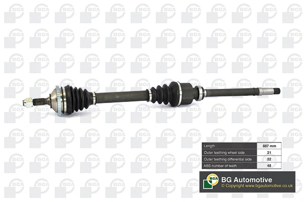 Drive Shaft (DS6714RA)