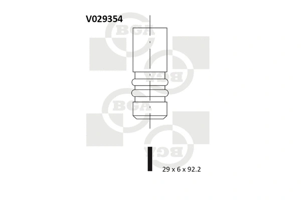 Exhaust Valve (V029354)