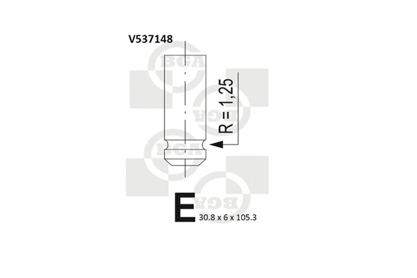 Exhaust Valve (V537148)