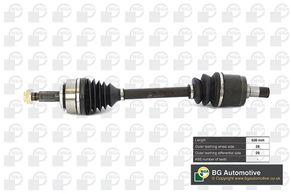 Drive Shaft (DS2519L)