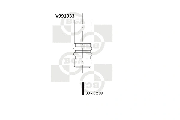 Intake Valve (V991933)