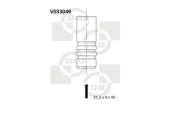 Exhaust Valve (V033049)