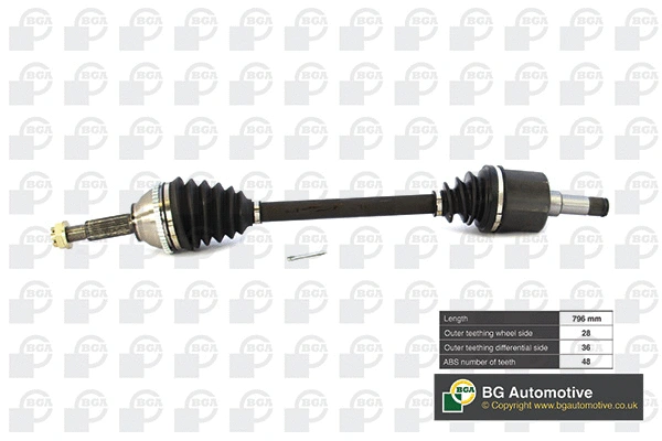 Drive Shaft (DS2326L)