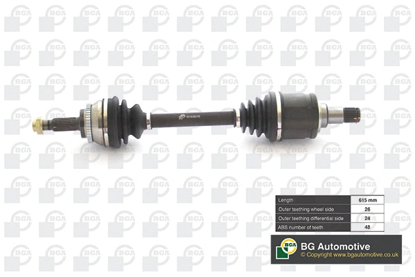 Drive Shaft (DS7608L)