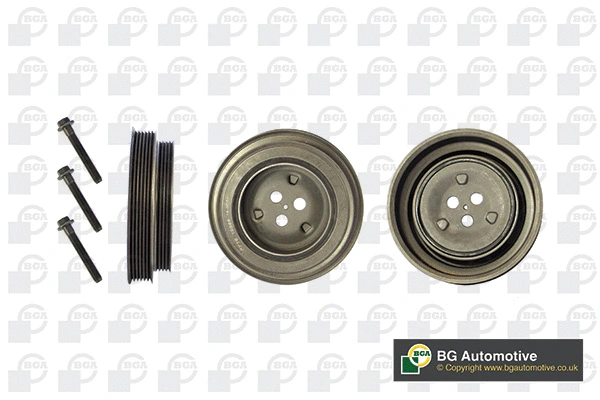 Belt Pulley Set, crankshaft (DP1420K)