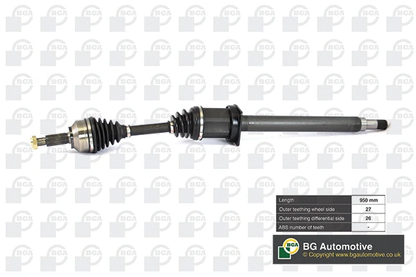 Drive Shaft (DS3300R)
