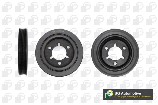 Belt Pulley, crankshaft (DP1176)
