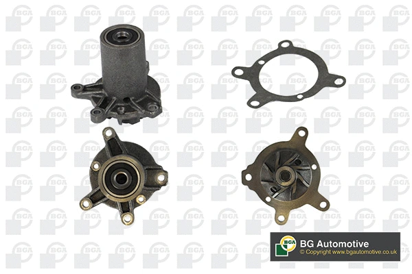 Water Pump, engine cooling (CP2772)