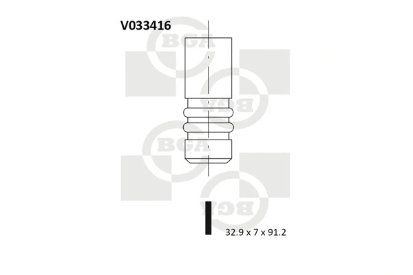 Exhaust Valve (V033416)