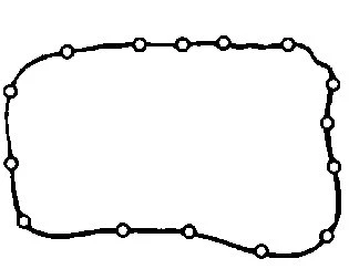 Gasket, oil sump (OP0309)