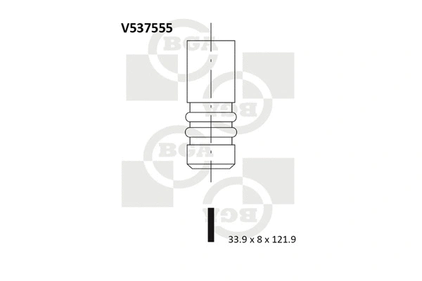 Exhaust Valve (V537555)