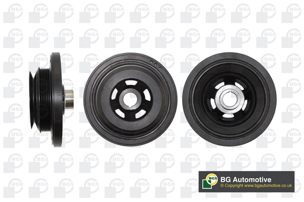 Belt Pulley, crankshaft (DP0822)