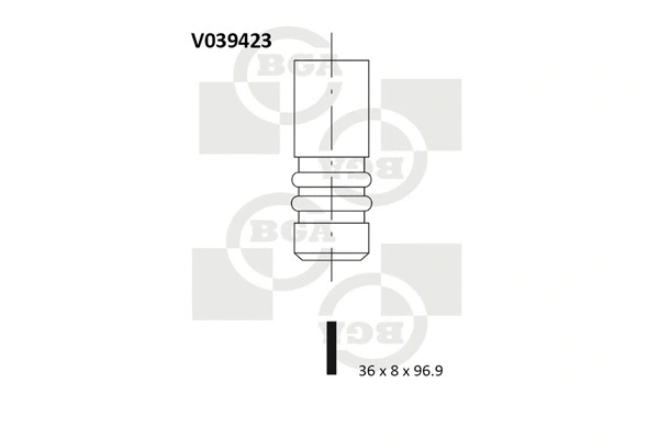 Intake Valve (V039423)