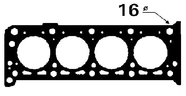 Gasket, cylinder head (CH5340)
