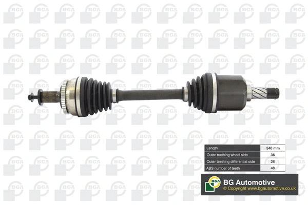 Drive Shaft (DS9706LA)