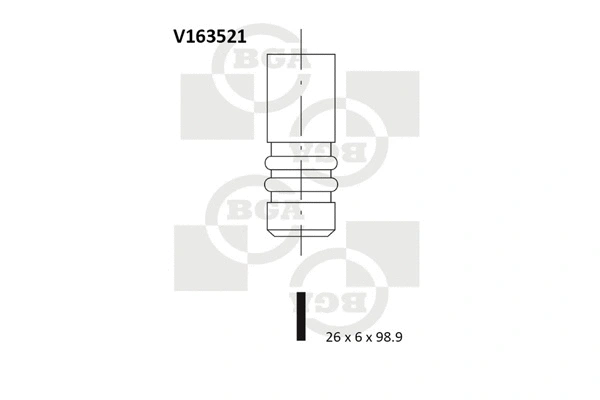 Exhaust Valve (V163521)