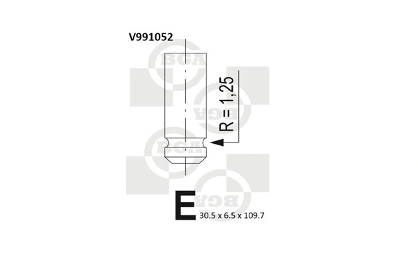 Exhaust Valve (V991052)