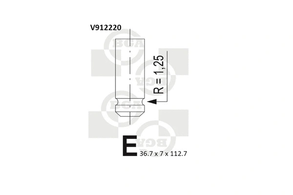Intake Valve (V912220)