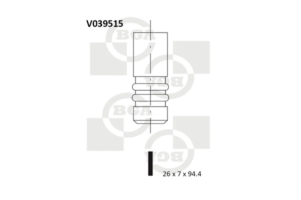 Exhaust Valve (V039515)